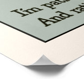 ヴィンテージビクトリーガーデン愛国心 ポスター (角)