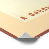 ヴィンテージビクトリーガーデン ポスター (角)