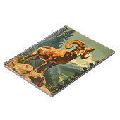 ヴィンテージビグーンシープイラストレーション ノートブック (左側)