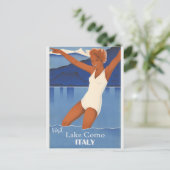 ヴィンテージビジットコーモイタリアトラベル ポストカード (スタンド正面)