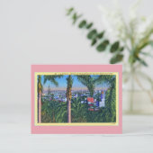 ヴィンテージビジネスセクションハリウッドCAL ポストカード (スタンド正面)