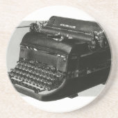 ヴィンテージビジネス、アンティークオフィスマニュアルタイプライター コースター (正面)