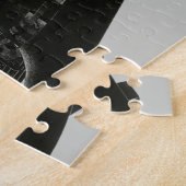 ヴィンテージビジネス、アンティークオフィスマニュアルタイプライター ジグソーパズル (側面)