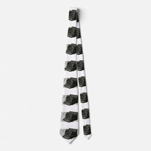 ヴィンテージビジネス、アンティークオフィスマニュアルタイプライター ネクタイ (正面)