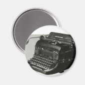ヴィンテージビジネス、アンティークオフィスマニュアルタイプライター マグネット (正面/裏面)