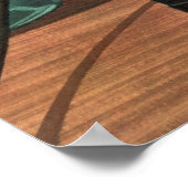 ヴィンテージビジネス、アンティーク電話ロータリダイヤル ポスター (角)