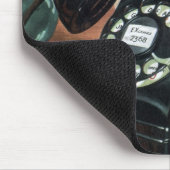 ヴィンテージビジネス、アンティーク電話ロータリダイヤル マウスパッド (コーナー)