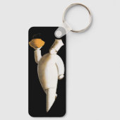 ヴィンテージビジネス、アールデコレストランシェフ キーホルダー (裏面)