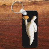 ヴィンテージビジネス、アールデコレストランシェフ キーホルダー (正面)