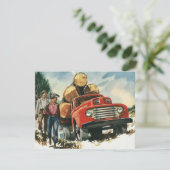 ヴィンテージビジネス、ランバージャック付きロギングトラック (スタンド正面)