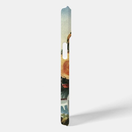 ヴィンテージビジネス、ランバージャック付きロギングトラック Case-Mate iPhoneケース (裏面 / 右)