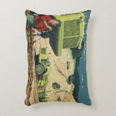 ヴィンテージビジネス、建築サイト(測量士あり) アクセントクッション (正面(垂直))