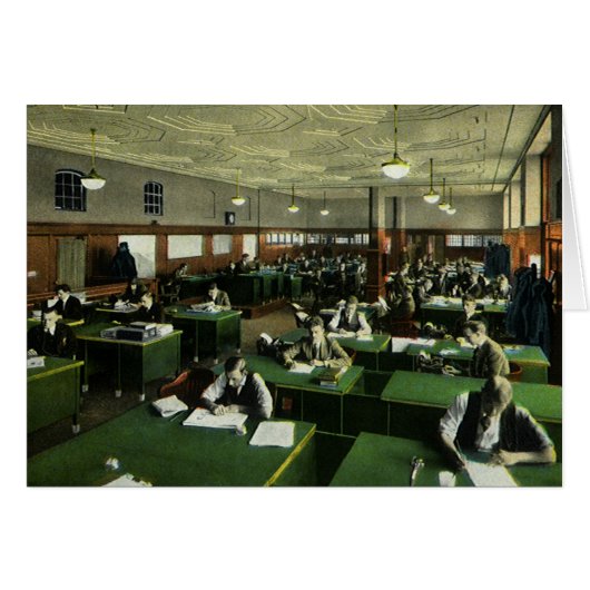 ヴィンテージビジネス、新聞社のジャーナリスト (正面横)