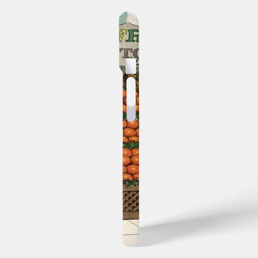 ヴィンテージビジネス、果物置き（食料雑貨店と少年） Case-Mate iPhoneケース (裏面 / 左)