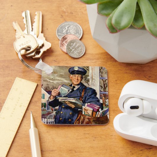 ヴィンテージビジネス、郵便配達人 キーホルダー (デスク)