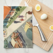 ヴィンテージビジネス、50sファミリーレストランダイナー キッチンタオル (四つ折り)