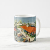ヴィンテージビジネス、50sファミリーレストランダイナー コーヒーマグカップ (正面右)