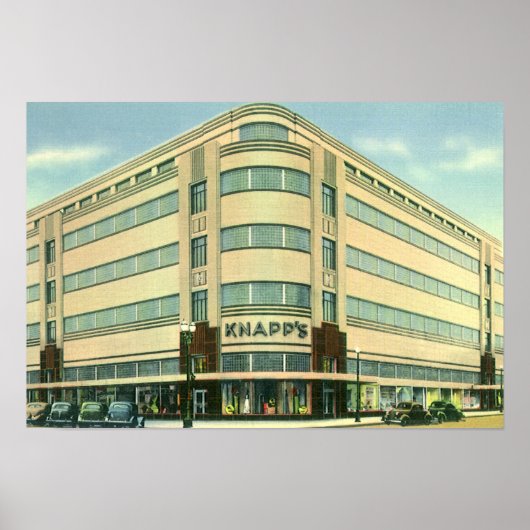 ヴィンテージビジネス、Knapp's Department Store ポスター (正面)
