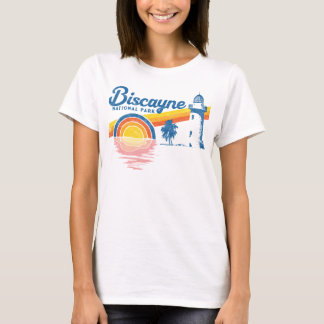 ヴィンテージビスケイン国立公園レトロ80の Tシャツ