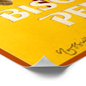 ヴィンテージビスケットペルノード ポスター (角)