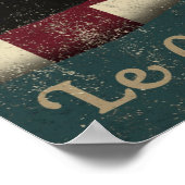 ヴィンテージビストロキャット ポスター (角)