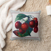 ヴィンテージビッグさくらんぼバンチピロー クッション (ブランケット)