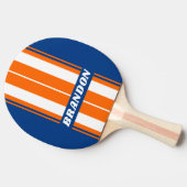 ヴィンテージビッグシティストライプボード名 卓球ラケット (横)
