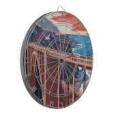 ヴィンテージビッグシュルビクビーブリッジUSA観光 ダーツボード (正面左)