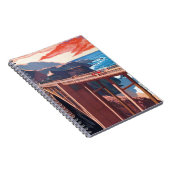 ヴィンテージビッグシュルビクビーブリッジUSA観光 ノートブック (右側)