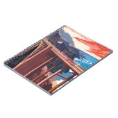 ヴィンテージビッグシュルビクビーブリッジUSA観光 ノートブック (左側)