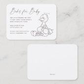 ヴィンテージビッグバードベビーブックの挿入要求 プレイスカード (正面/裏面)