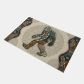 ヴィンテージビッグフットドアマット |ビッグフットラバーマット ドアマット (アングル)