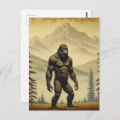 ヴィンテージビッグフットin山と松 ポストカード (正面/裏面)