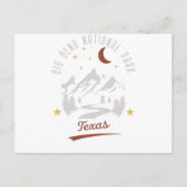 ヴィンテージビッグベンド国立公園テキサス州 ポストカード (正面)