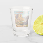 ヴィンテージビッグベンド国立公園 ショットグラス (裏面)