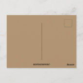 ヴィンテージビッグレターアトランタジョージア葉書 ポストカード (裏面)