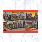 ヴィンテージビッグレターグランドキャニオンアリゾナ ポストカード