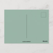 ヴィンテージビッグレターコロンバスオハイオ ポストカード (裏面)