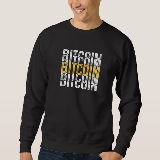 ヴィンテージビットコイン スウェットシャツ (正面)
