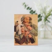 ヴィンテージビットターズエリクシル強壮薬ポストカード ポストカード (スタンド正面)