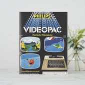 ヴィンテージビデオゲーム広告コラージスクラップブック紙 (スタンド正面)