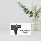 ヴィンテージビデオビデオカメラVideography名刺 名刺 (スタンド正面)