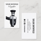 ヴィンテージビデオビデオカメラVideography名刺 名刺 (正面/裏面)