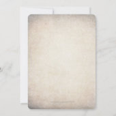 ヴィンテージビネヤードワイナリーブルゴーニュ結婚ーズ 招待状 (裏面)