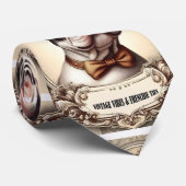 ヴィンテージビベスとフレンチエの絆 ネクタイ (ロール)