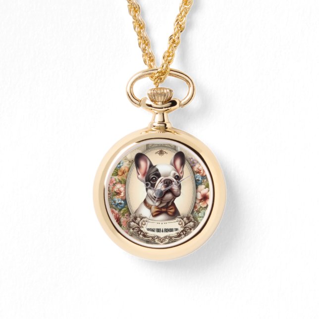 ヴィンテージビベスとフレンチエの絆 腕時計 (正面)