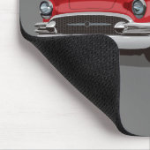 ヴィンテージビュイックオングレー マウスパッド (コーナー)