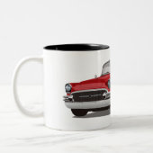 ヴィンテージビュイックオンホワイト ツートーンマグカップ (左)