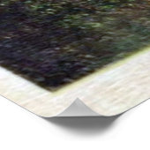 ヴィンテージビューのカステルノー – ラ – シャペル,フランス ポスター (角)