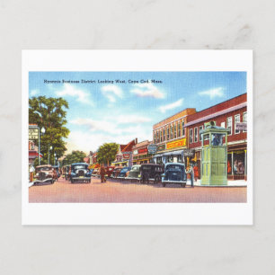 ヴィンテージビュー:Hyannis, Cape Cod, Massachusetts ポストカード